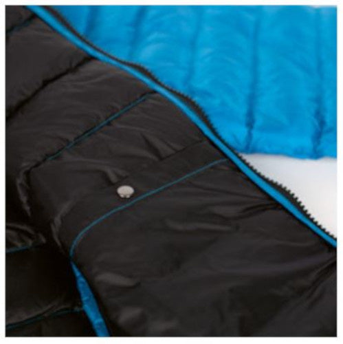 Alvivo Outdoorjas Glasgow heren nylon blauw zwart maat XS