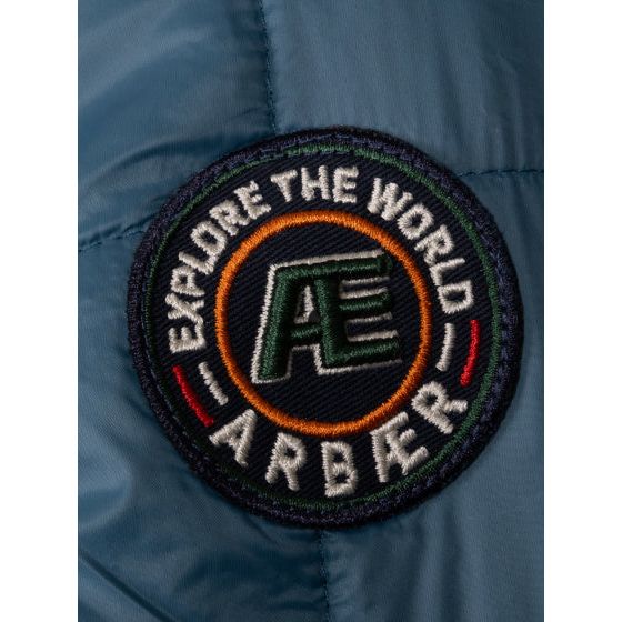 Arbær Aaron Padded Jacket Heren Jeansblauw Maat XL