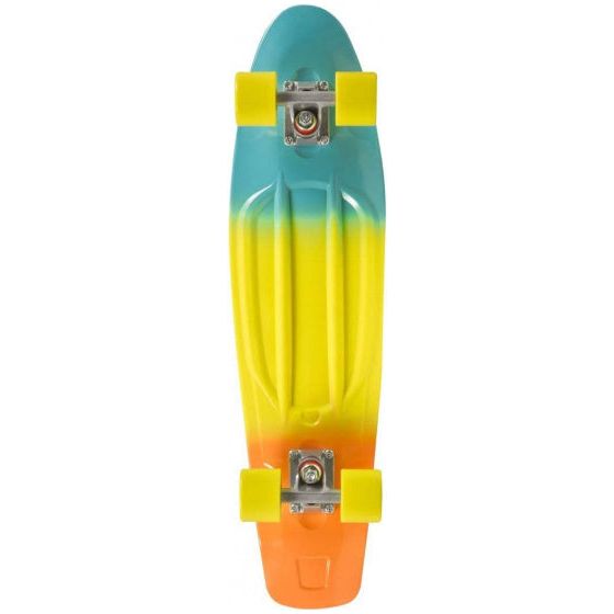 Choke - Big Jim Tricolor skateboard 71 cm blauw geel oranje