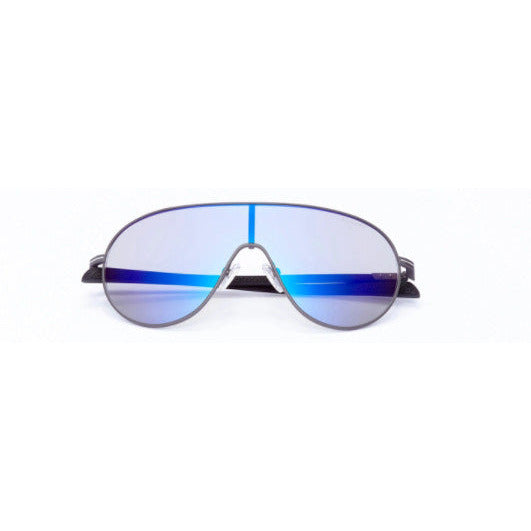 zonnebril unisex Single Lens cat. 4 blauw