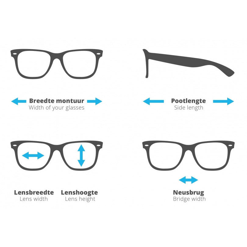 zonnebril unisex volledig omrand cat. 3 zwart rood