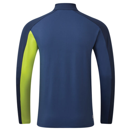 Dare 2b Longsleeve Depose heren polyester blauw lime maat XS