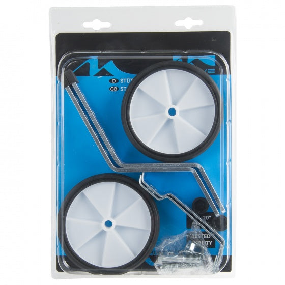 M-Wave Zijwieltjes Pole Position 12-20 inch blister