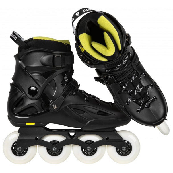 Powerslide Inline skates Imperial One 88A hardboot zwart mt 43 44