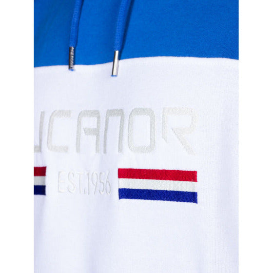 Rucanor Trevor sweater hoodie heren blauw wit maat XL