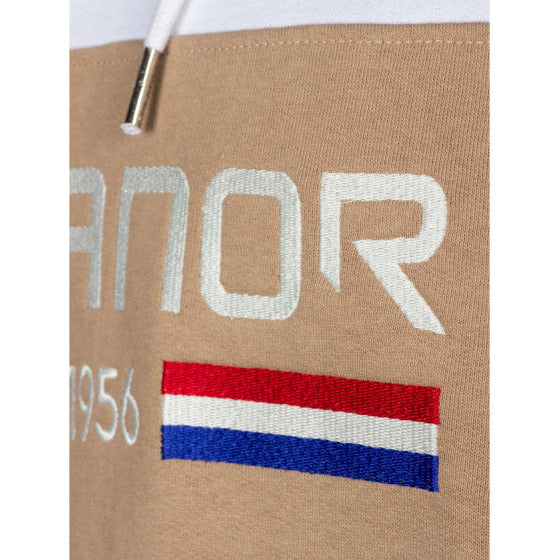 Rucanor Trevor sweater hoodie heren wit beige maat M