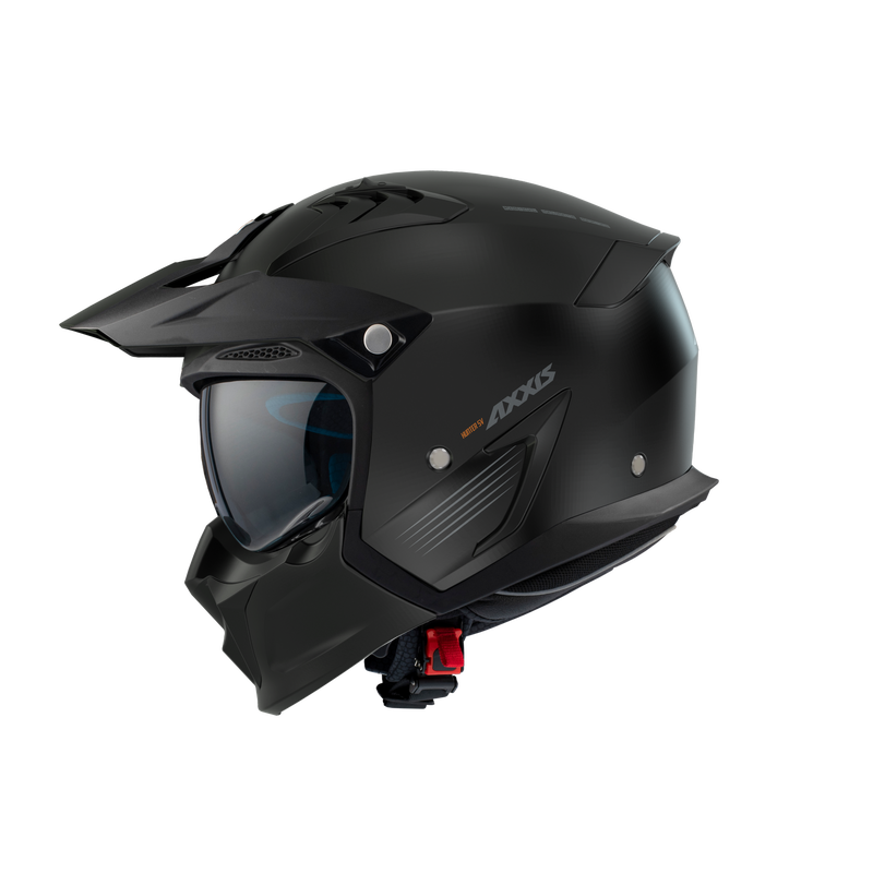 Axxis helm hunter sv solid mat zwart xs
