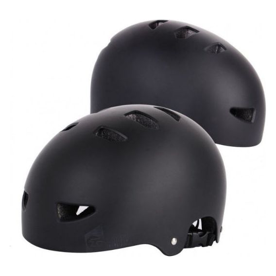 Tempish Wruth skatehelm 53-55 cm ABS EPS zwart maat S