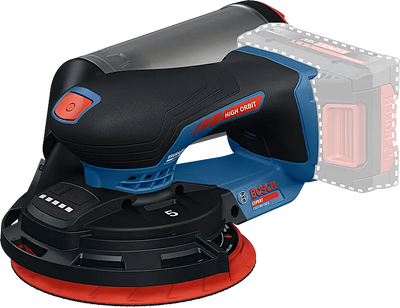 Bosch expert accu excenterschuurmachine exex18v-150-5 naked
