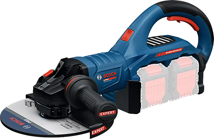 Bosch expert accu haakse slijper exws18v2-230p naked