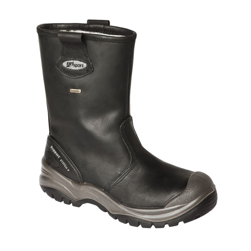 Ty grisport safe laars 72401c + l wool zwart - maat 45 - 11.049.021.45