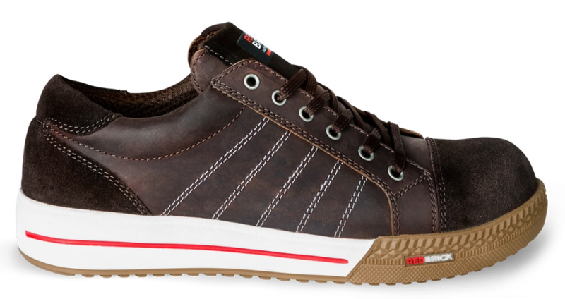 Redbrick emerald sneaker laag s3 bruin - maat 41 - 11.083.007.41