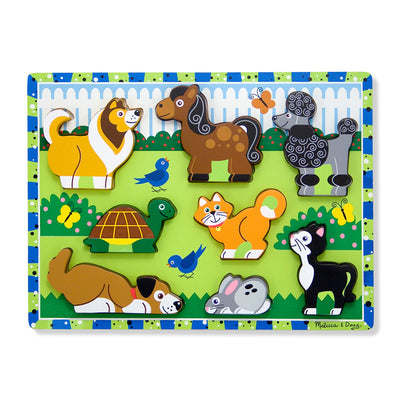 Melissa doug melissa doug houten puzzel huisdieren