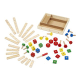 Melissa doug houten constructie set 48-delig - afbeelding 1