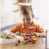 Melissa doug houten constructie set 48-delig - afbeelding 2