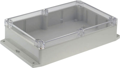 Rnd components rnd 455-00244 kunststof behuizing 146 x 222 x 55 mm lichtgrijs pc ip65