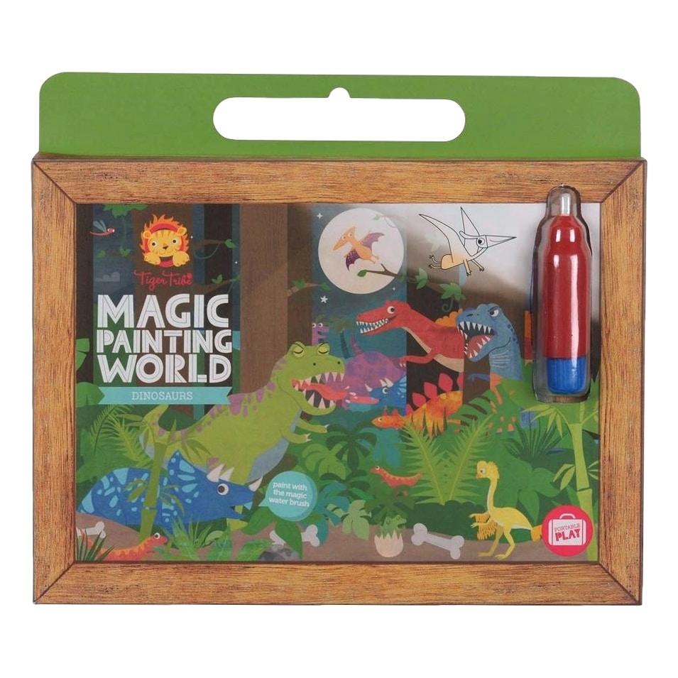 Tiger tribe | magic painting world - dinosaurs