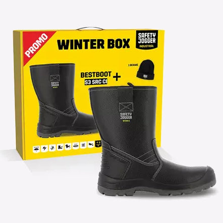 Ty safe jogger bestboot laars s3 winter box | zwart | maat 46 - 11.118.024.46