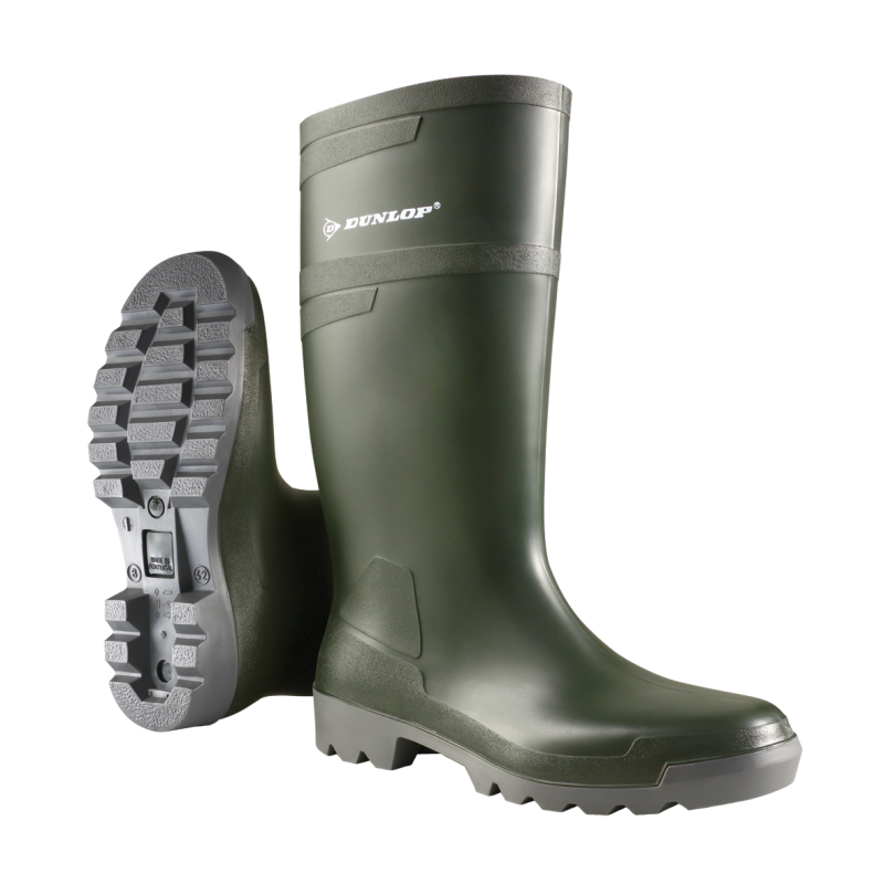 Dunlop w486711 hobby knielaars pvc groen - maat 41 - 15.032.040.41