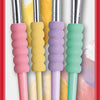 Faber castell fc-481620 penselenset soft touch 4 stuks pastel kleuren