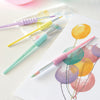 Faber castell fc-481620 penselenset soft touch 4 stuks pastel kleuren