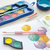 Faber castell fc-481620 penselenset soft touch 4 stuks pastel kleuren