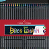 Faber castell fc-116424 kleurpotloden black edition in etui 24 stuks