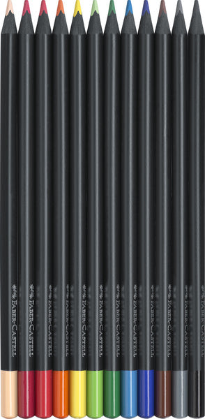 Faber castell kleurpotlood faber-castell black edition kleurenassortiment