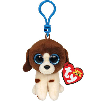 Ty Beanie Boo's Clip Muddles Dog, 7cm