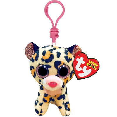 Ty Beanie Boo's Clip Livvie Leopard, 7cm