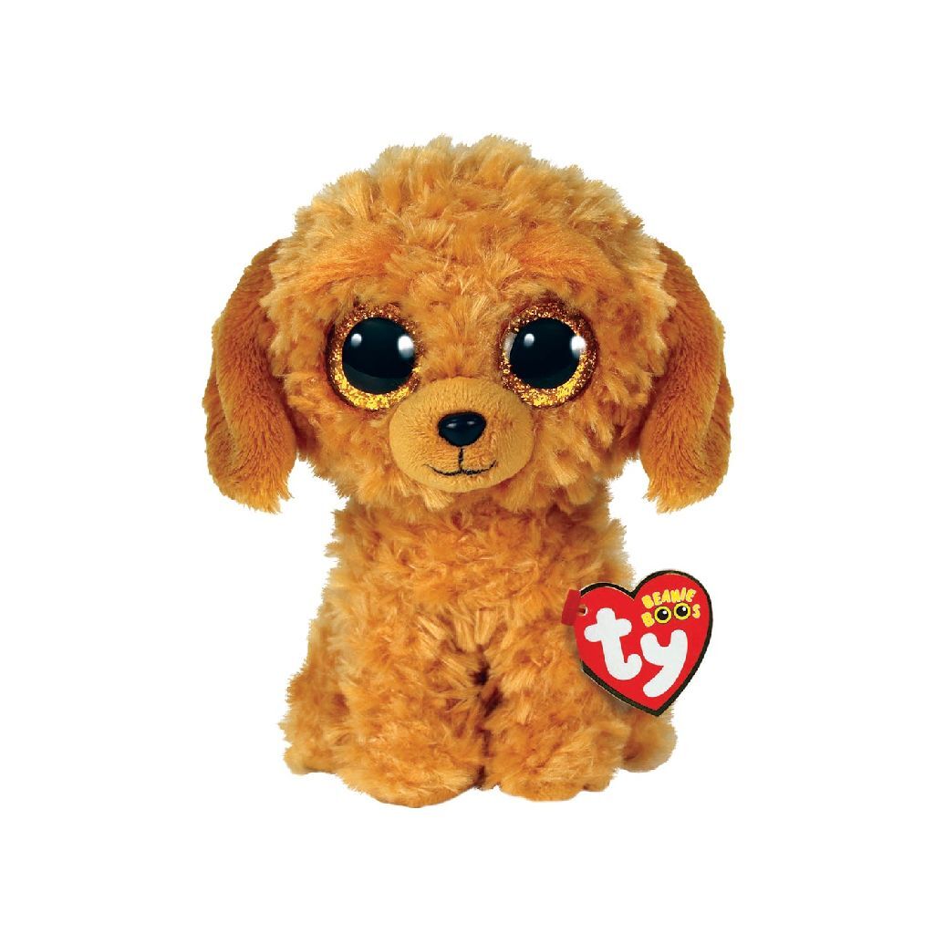 Ty - knuffel - beanie boos - golden doodle dog - 15cm