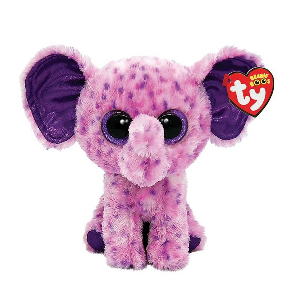 Ty beanie boos knuffel olifant eva 15 cm