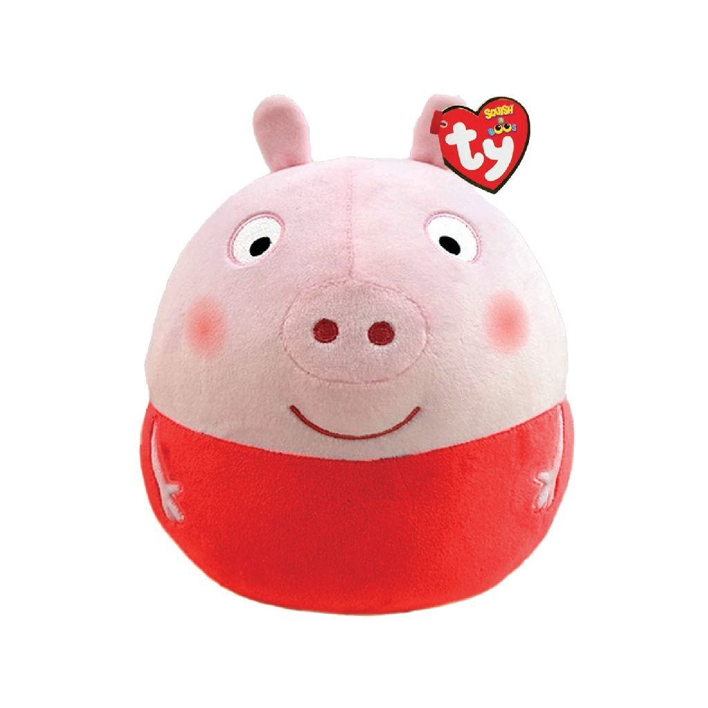 TY TY Squish A Boo Knuffelkussen Peppa 20 cm