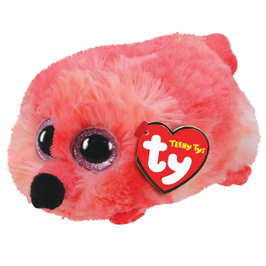 Ty Beanie Ty Teeny Ty's Gilda Flamingo, 10cm