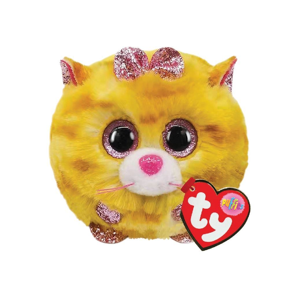 Ty Beanie Ty Teeny Puffies Tabitha Cat, 10cm