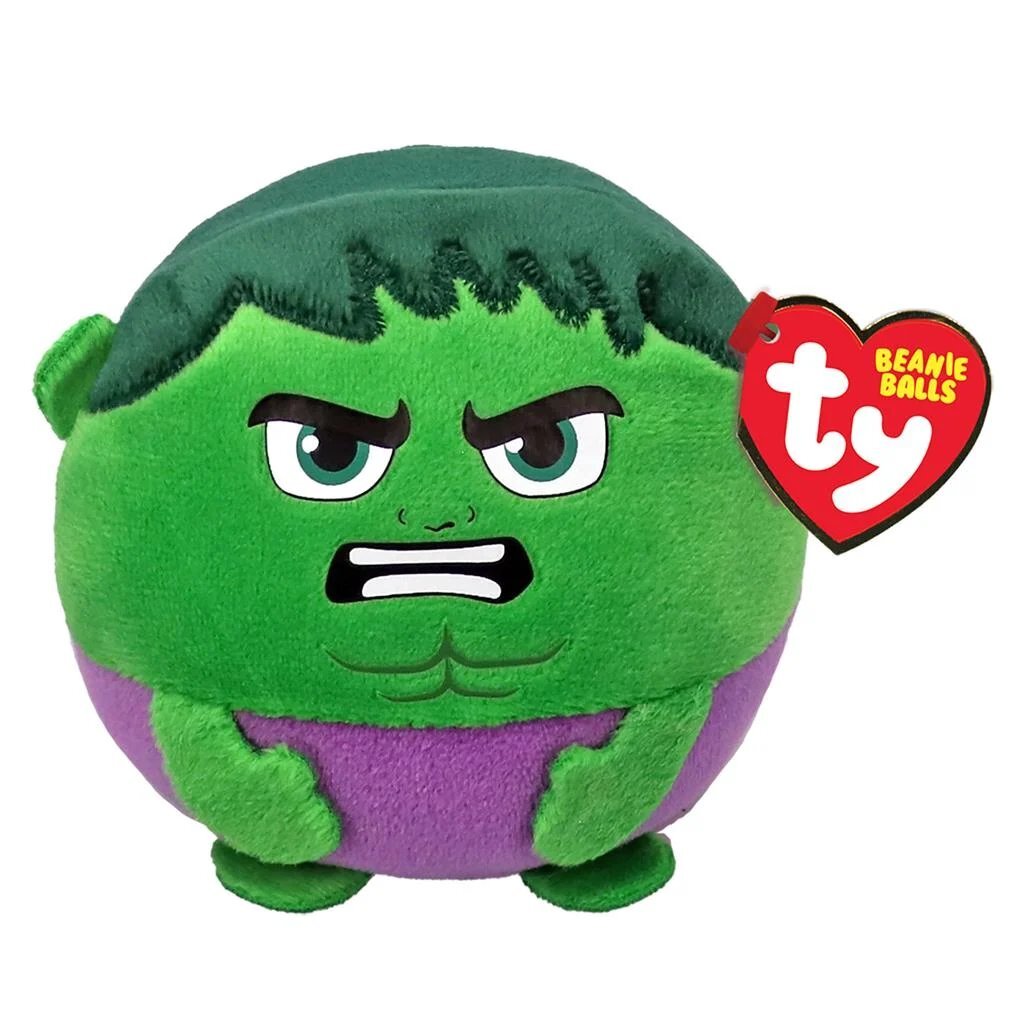 Ty ty beanie balls knuffel hulk 10 cm