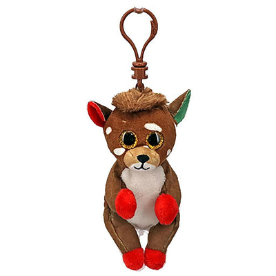 Ty ty beanie boos clip knuffel rendier juno 7 cm