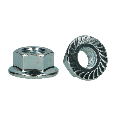Pgb-europe pgb-fasteners | gekartelde moer kl8 d6923 m6 zn | 200 st - 0000gm80100603