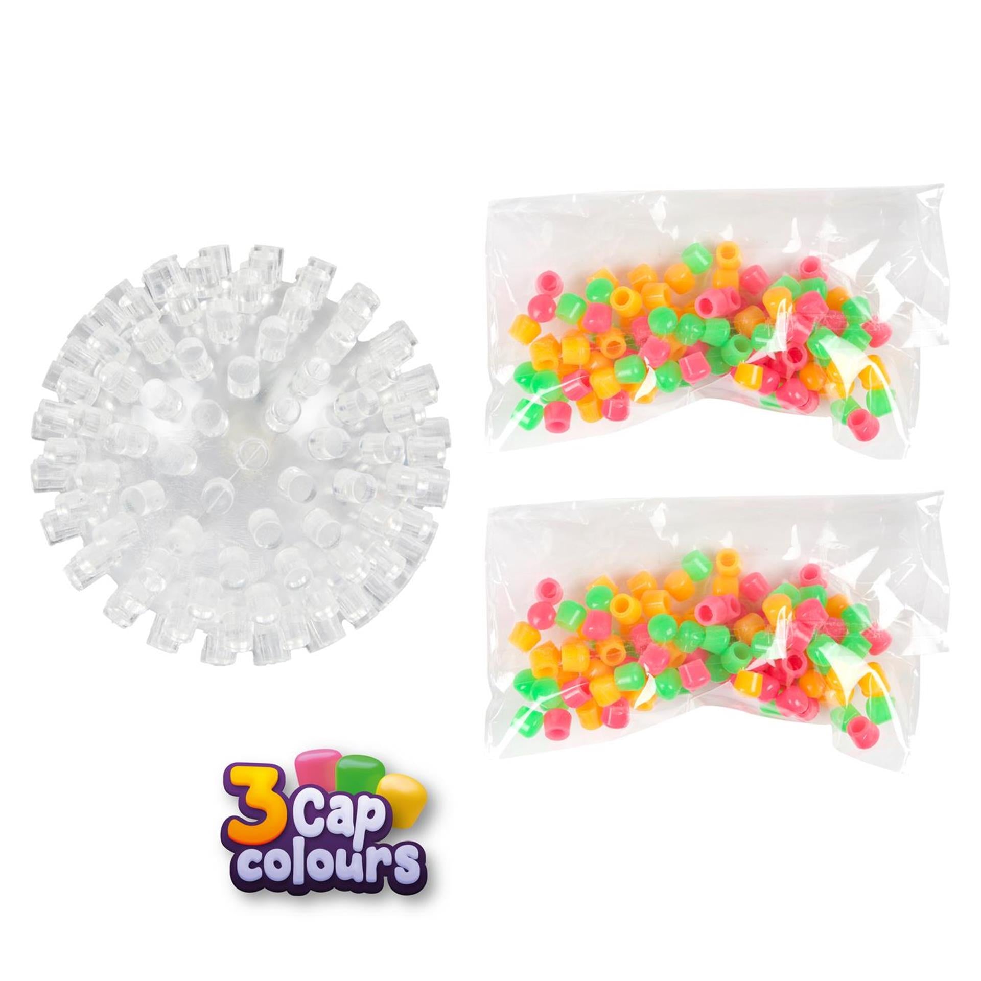 Toi-toys maak je eigen stuiterbal 6,5cm met licht