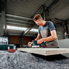 Metabo sxe 450 turbotec excentrische schuurmachine - 350w - 150mm - variabel