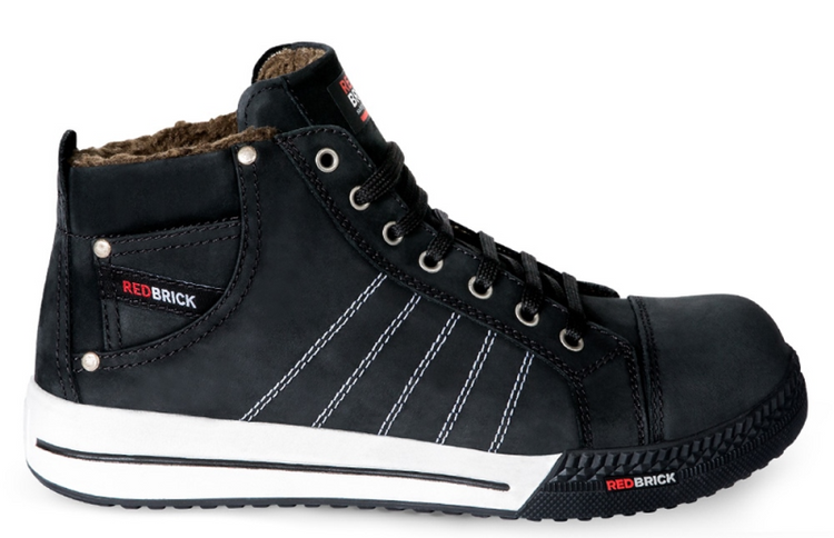 Redbrick ice sneaker hoog s3 gevoerd zwart - maat 48 - 11.083.037.48
