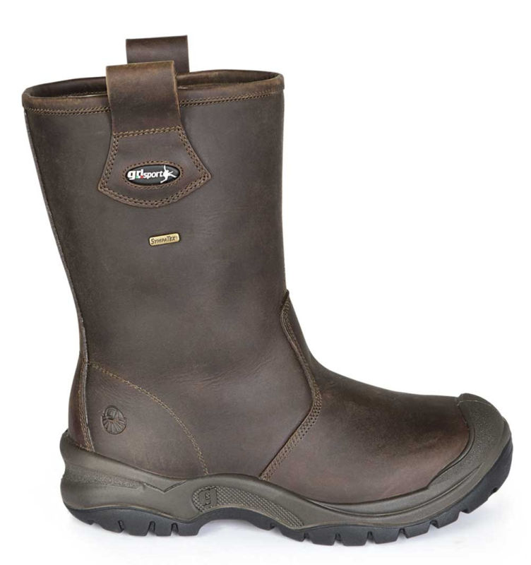 Ty grisport safe laars 70249 s3 + kn l+l wool bruin - maat 42 - 11.049.025.42