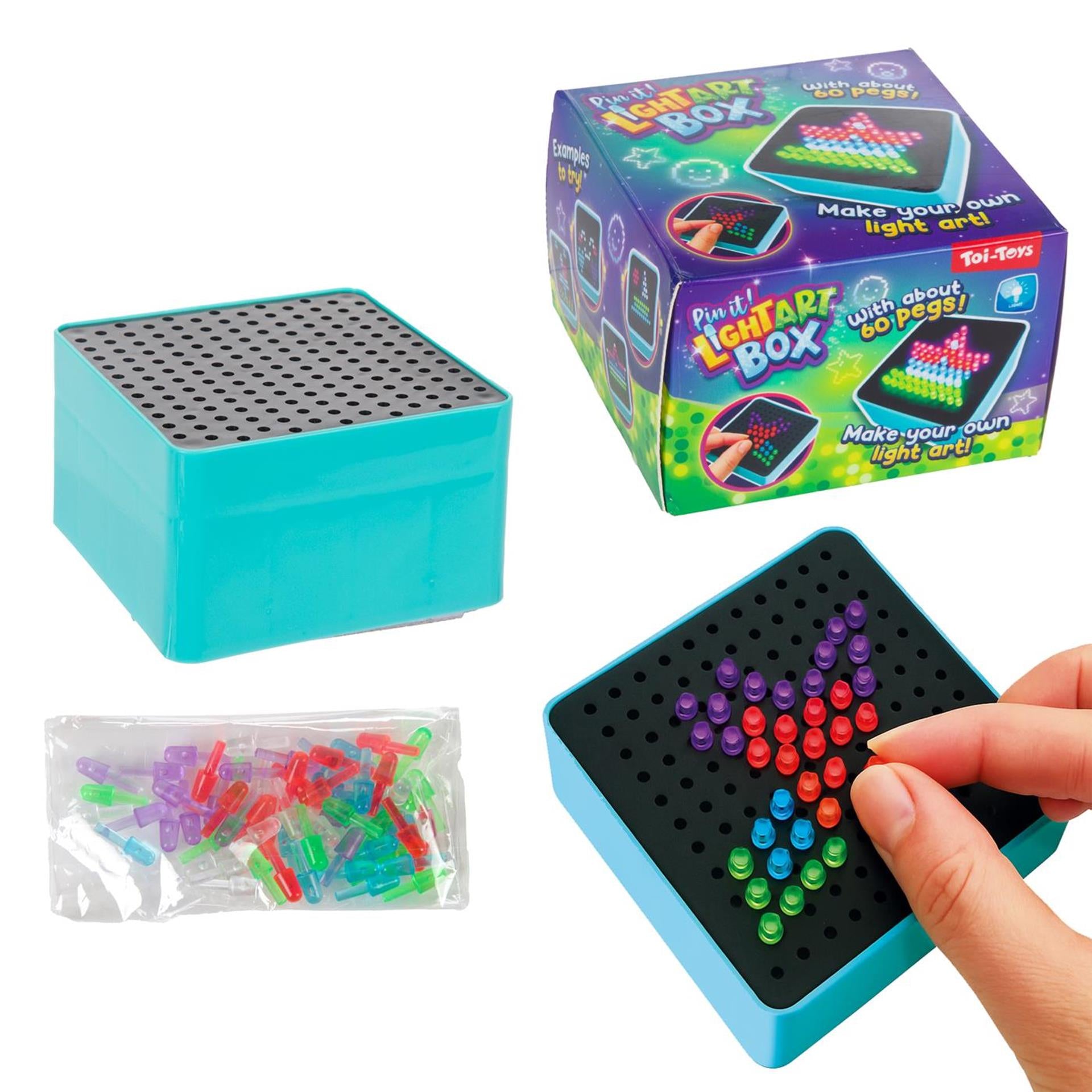 Toi-toys kunstkubus -pin it- met licht (diy)