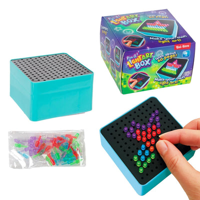 Toi-toys kunstkubus pin it met licht (diy)