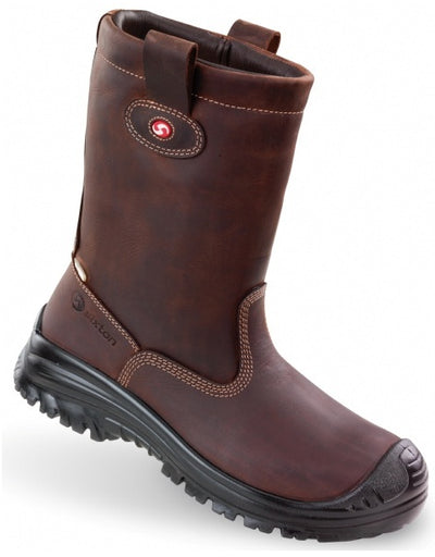 Sixton veiligheidslaars montana hdry wol s3 46 bruin