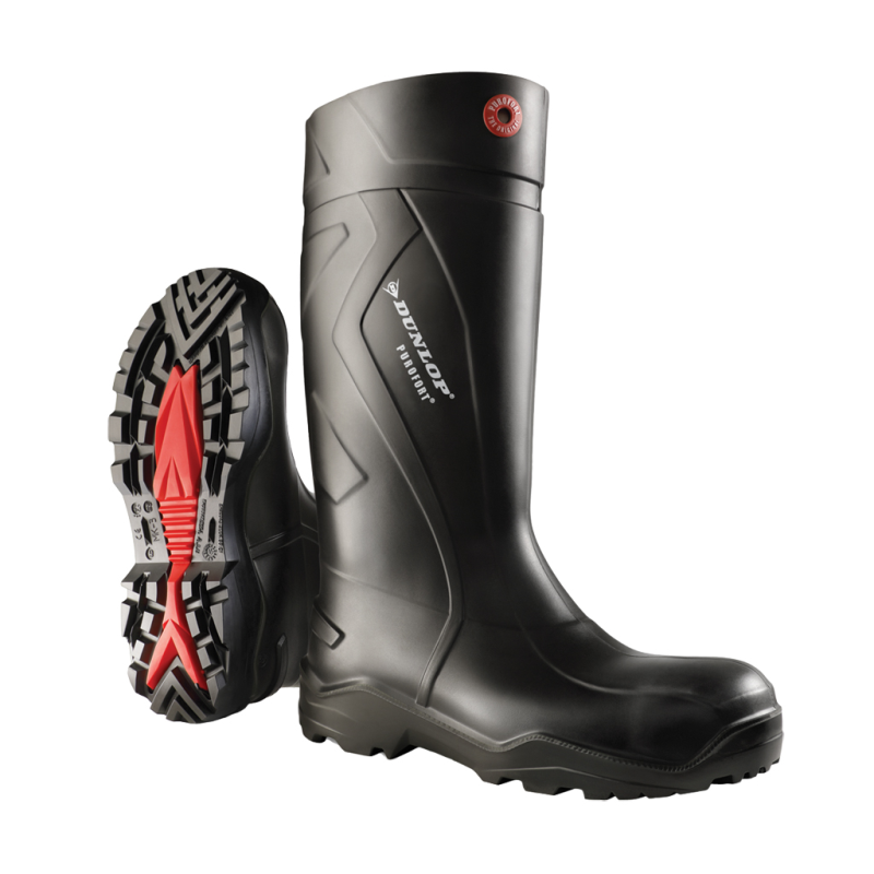 Dunlop c762041 purofort+ full safety zwart s5 zwart - maat 45 - 15.036.023.45
