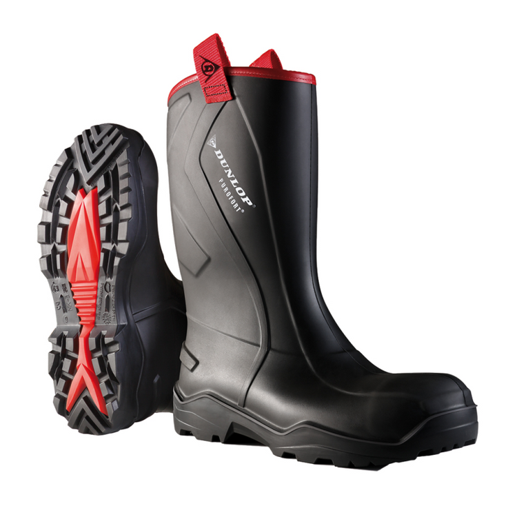 Dunlop purofort+ rugged s5 c762043.ch zwart - maat 49 - 15.036.028.49
