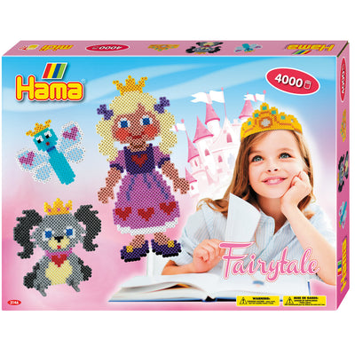 Hama strijkkralen fairytale 4000 stuks