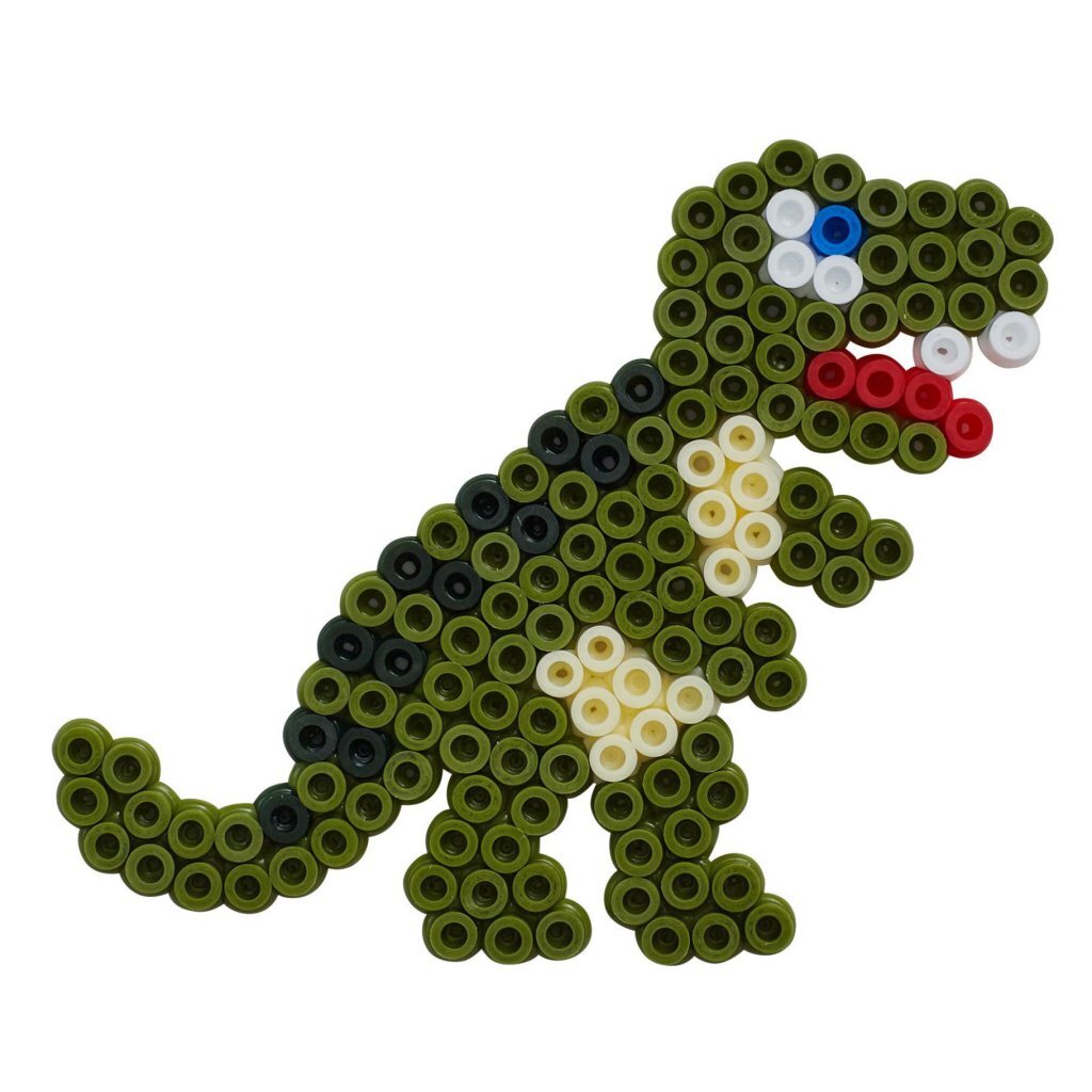 Hama Strijkkralenset Dino, 1100st.