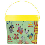 Hama strijkkralen maxi emmer + legbord 3000 stuks - afbeelding 1